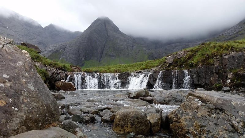 Fairy Pools in Isle of Skye, Scotland